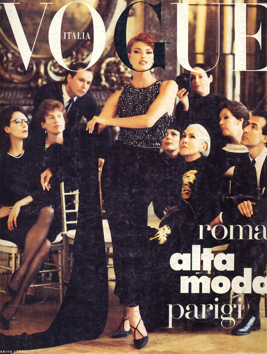 Vogue's Covers: Linda Evangelista