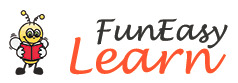 Easy learning logo. Easy learn. Fun easy learn. Fun easy learn. Easy learn.