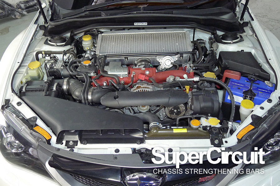 SUPERCIRCUIT CHASSIS STRENGTHENING BARS Subaru Impreza WRX STI (GR