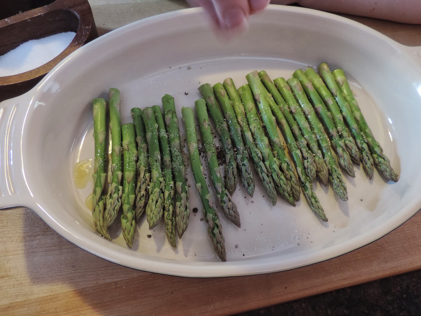 Oven Roasted Asparagus... The Kitchen Wife