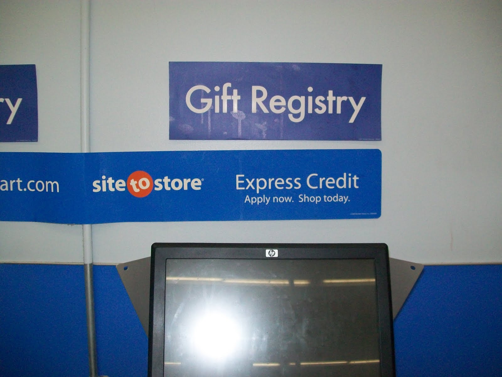 walmart registry in store