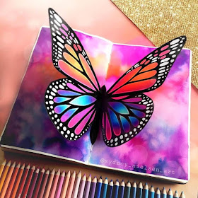 05-3D-Butterfly-Sydney-Nielsen-Pencil-Drawings-www-designstack-co
