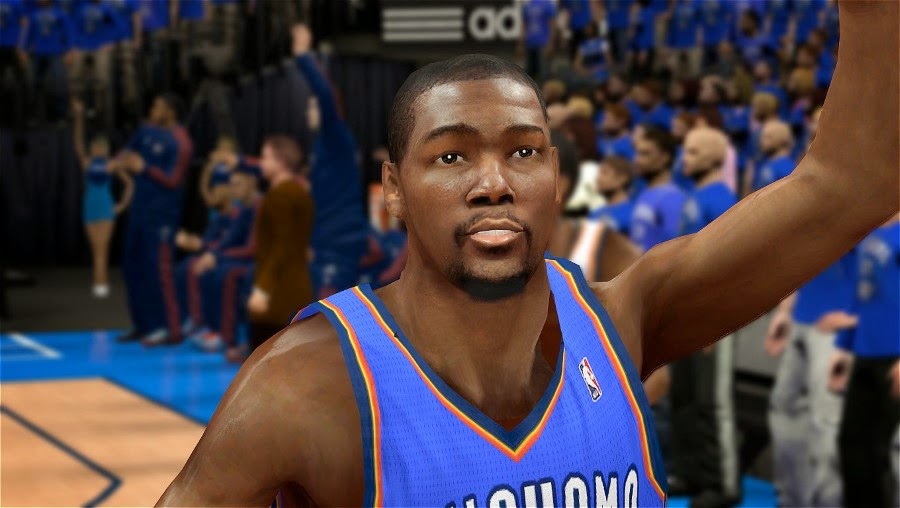 NBA 2K14 Realistic KD 35 Face Mod