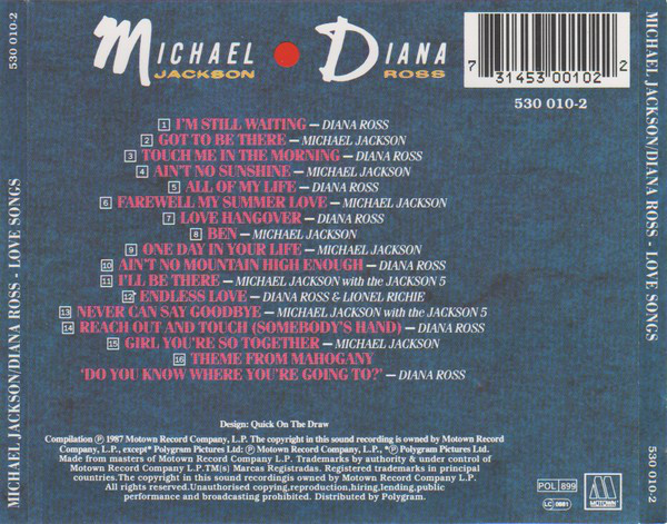 Diana Ross - Albums Contraportada