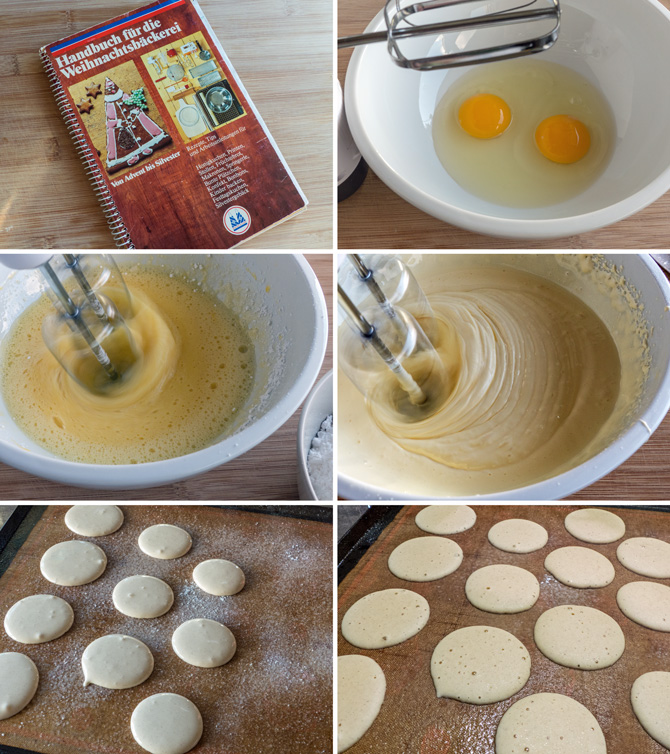 Cooking Weekends: Anisplätzchen; German Anise Cookies