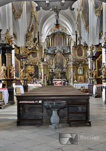Historyczny Klasztor w Henrykowie niedaleko Ząbkowic Śląskich na Dolnym Śląsku