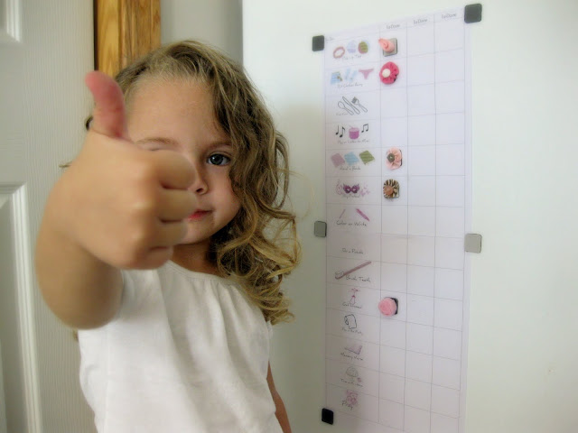 preschooler's picture chore chart