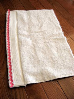 toalla con capucha para bebe