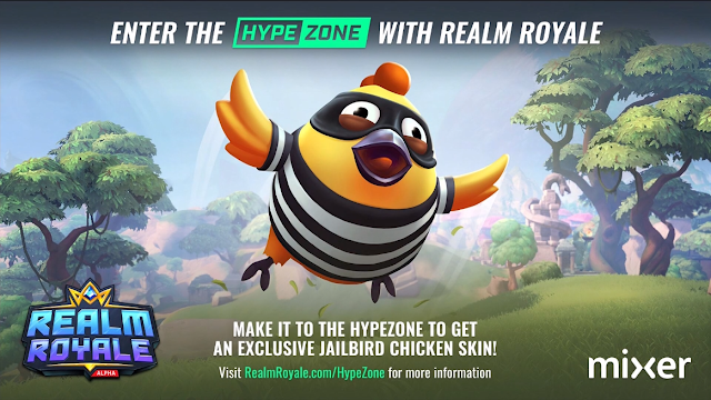 Jailbird Chicken Skin PC Gaming Show 2018 Realm Royale Jailbird Chicken Skin hypezone