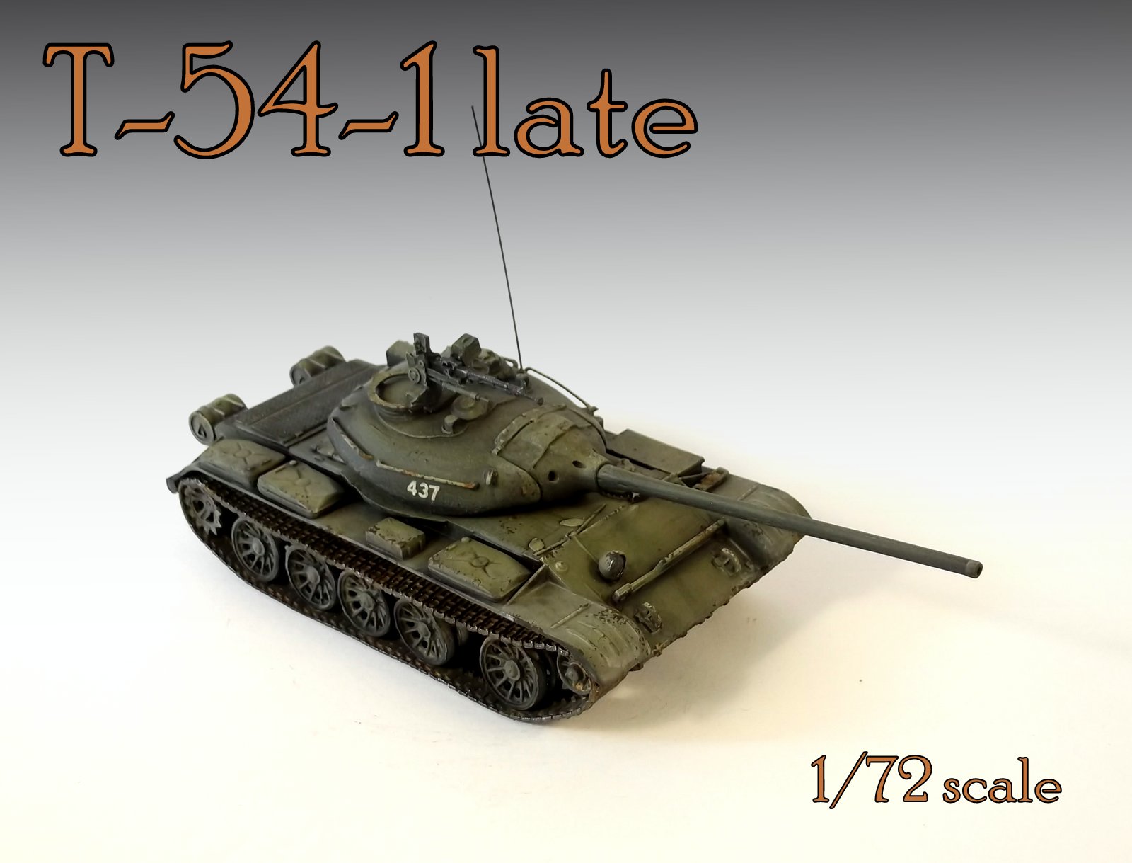 Gulumik Military Models: T-54-1 late 1/72 - Gallery