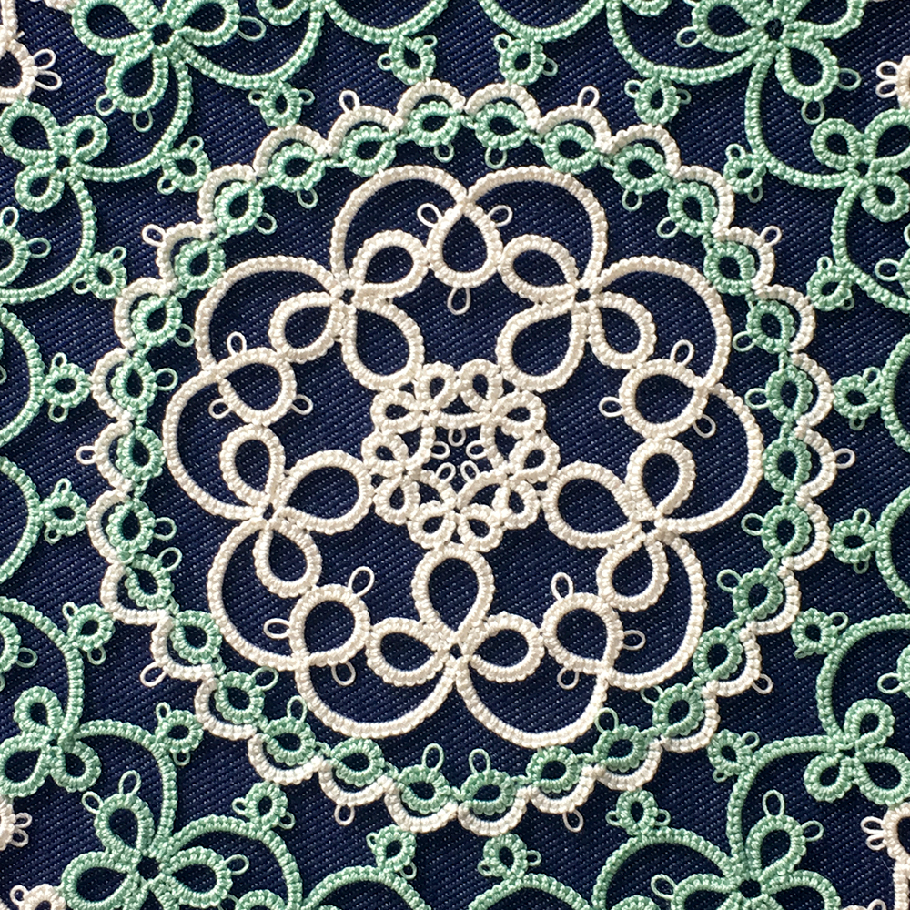 Free pattern B, veronicaTatting lace, Marmelo