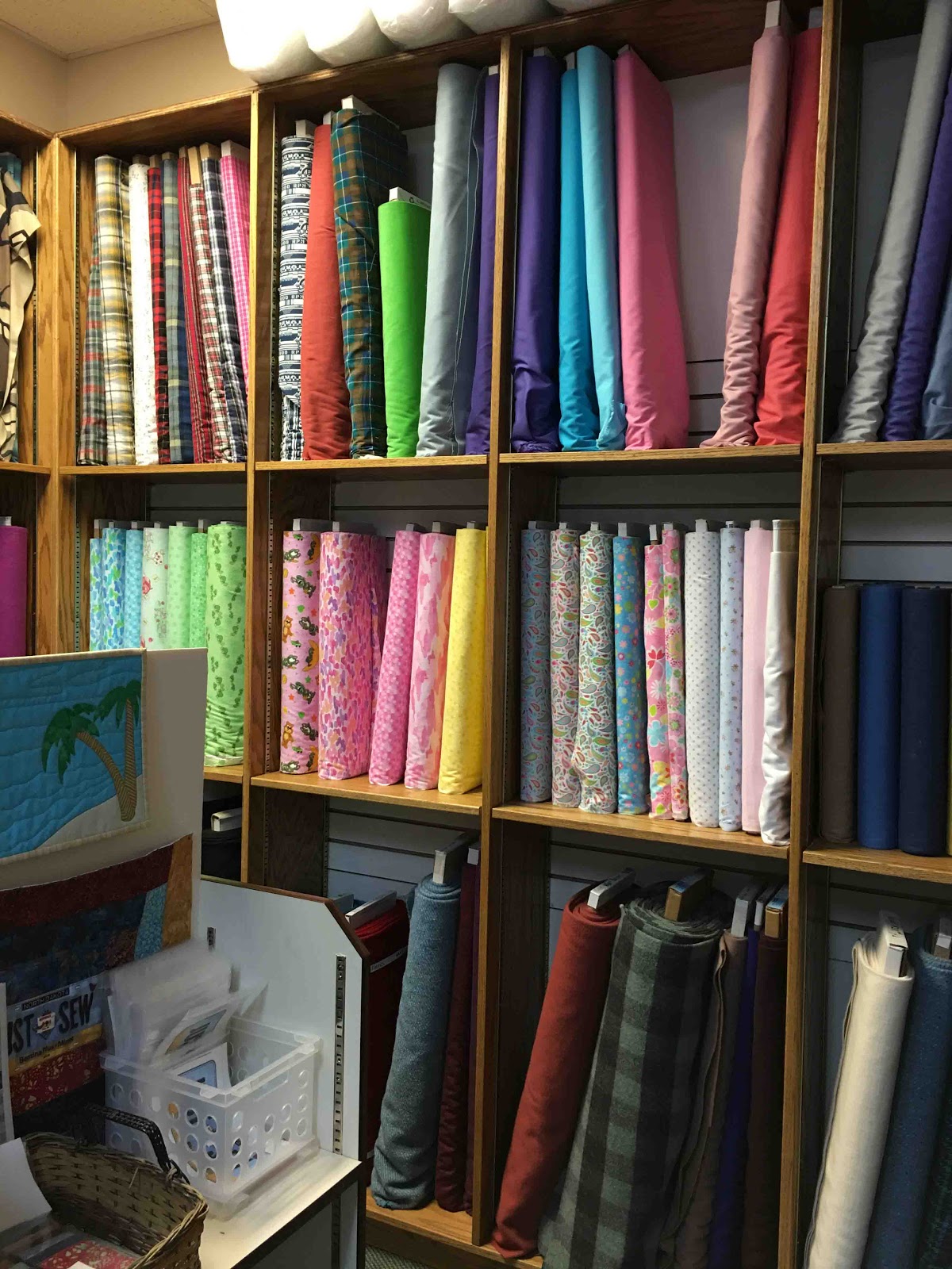 Cat Patches Quilt Shop Sew Bernina, Minot, North Dakota