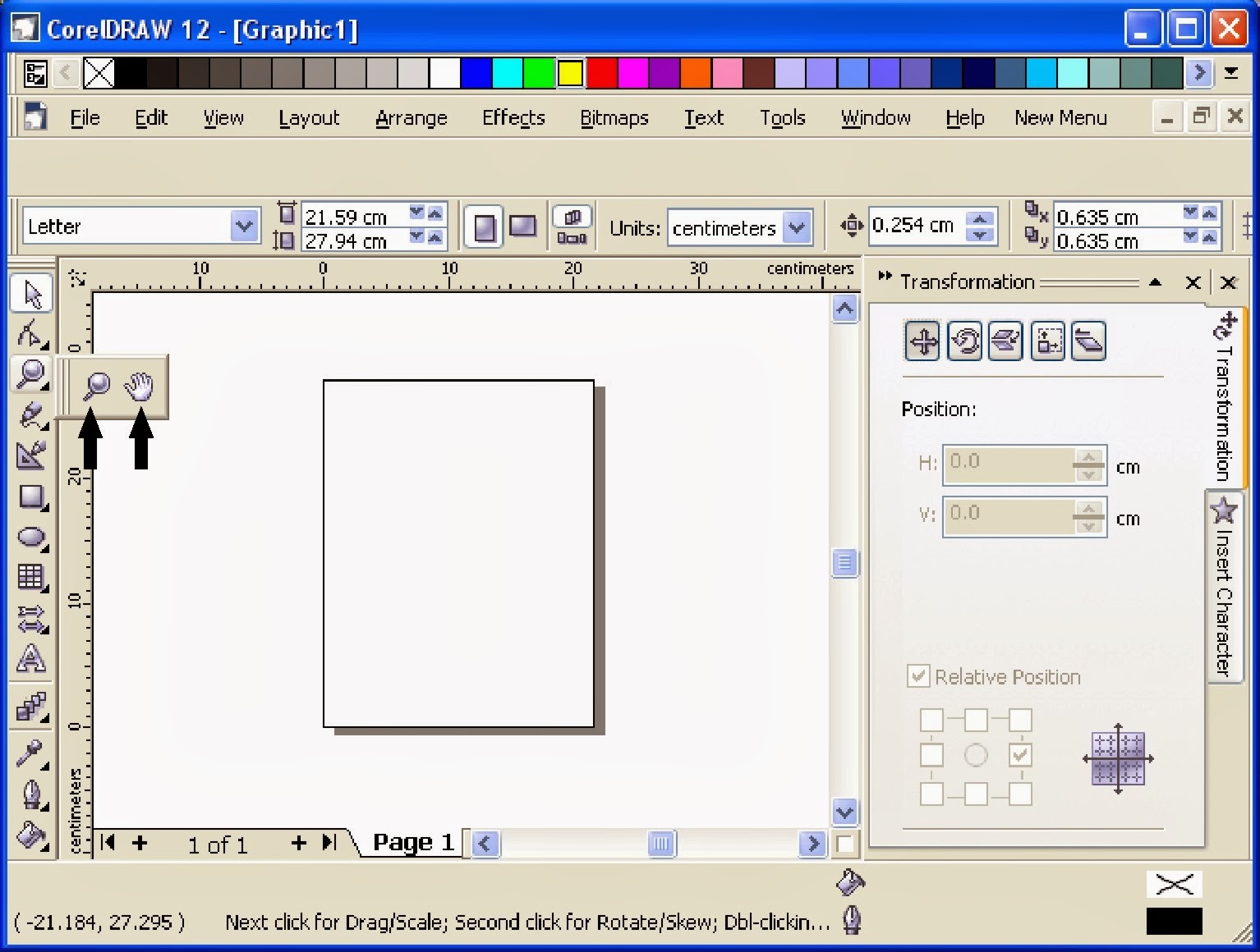 Fungsi Toolbox Pada CorelDRAW Bab 1