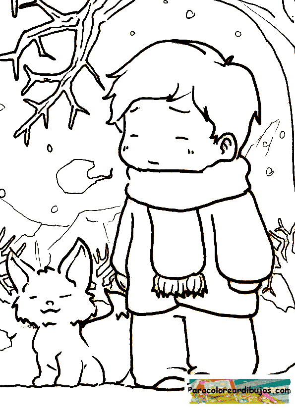 hace frio coloring pages - photo #19
