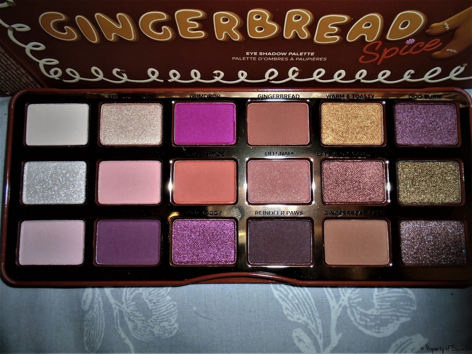 Too Faced Gingerbread Spice Palette