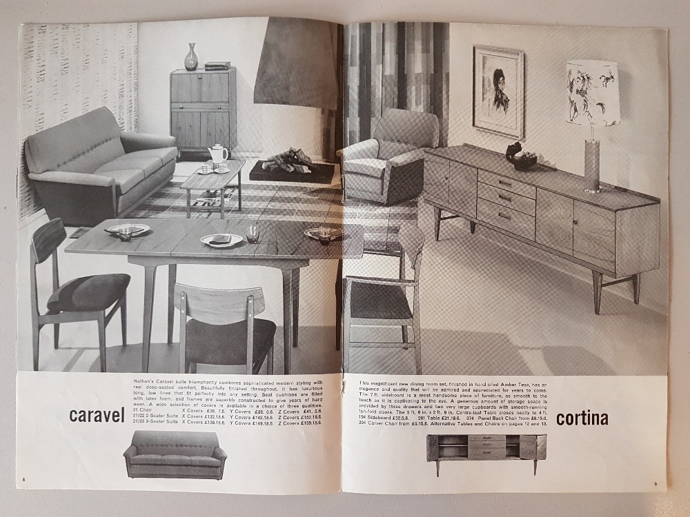 Space Vintage and Retro Nathan Furniture 1965 Catalogue