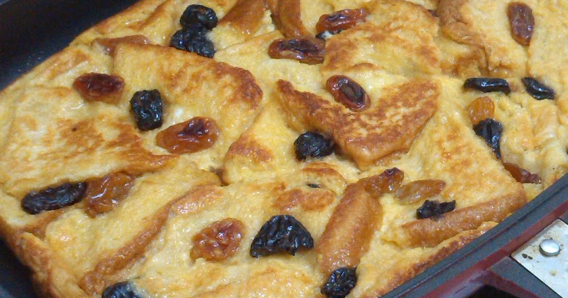 Resepi Puding Roti Bersos Vanilla - mundoencantadosz