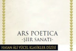 Ars Poetica - Şiir Sanatı Kitabını Pdf, Epub, Mobi İndir