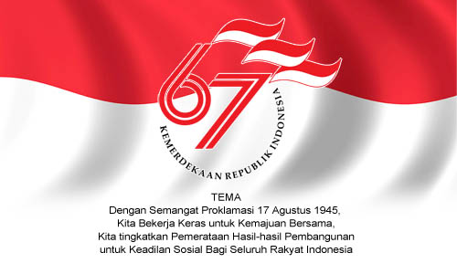 Dirgahayu Indonesia ke 67  Ala Blogger