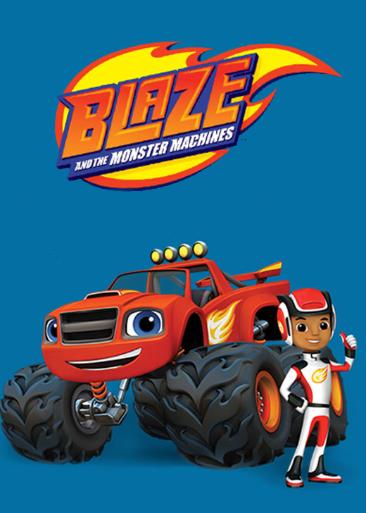 Samauk بليز والشاحنات العملاقة Blaze Et Les Monster Machines م2 مدبلج 720p