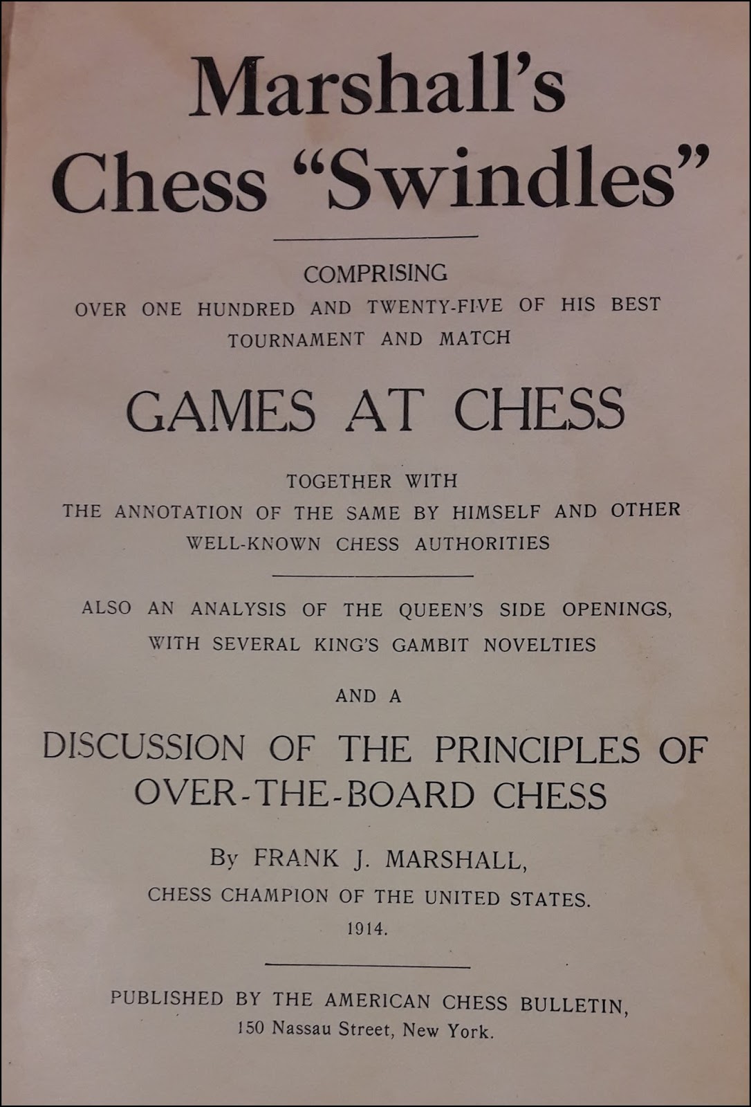 Chess Book Chats: April 2017