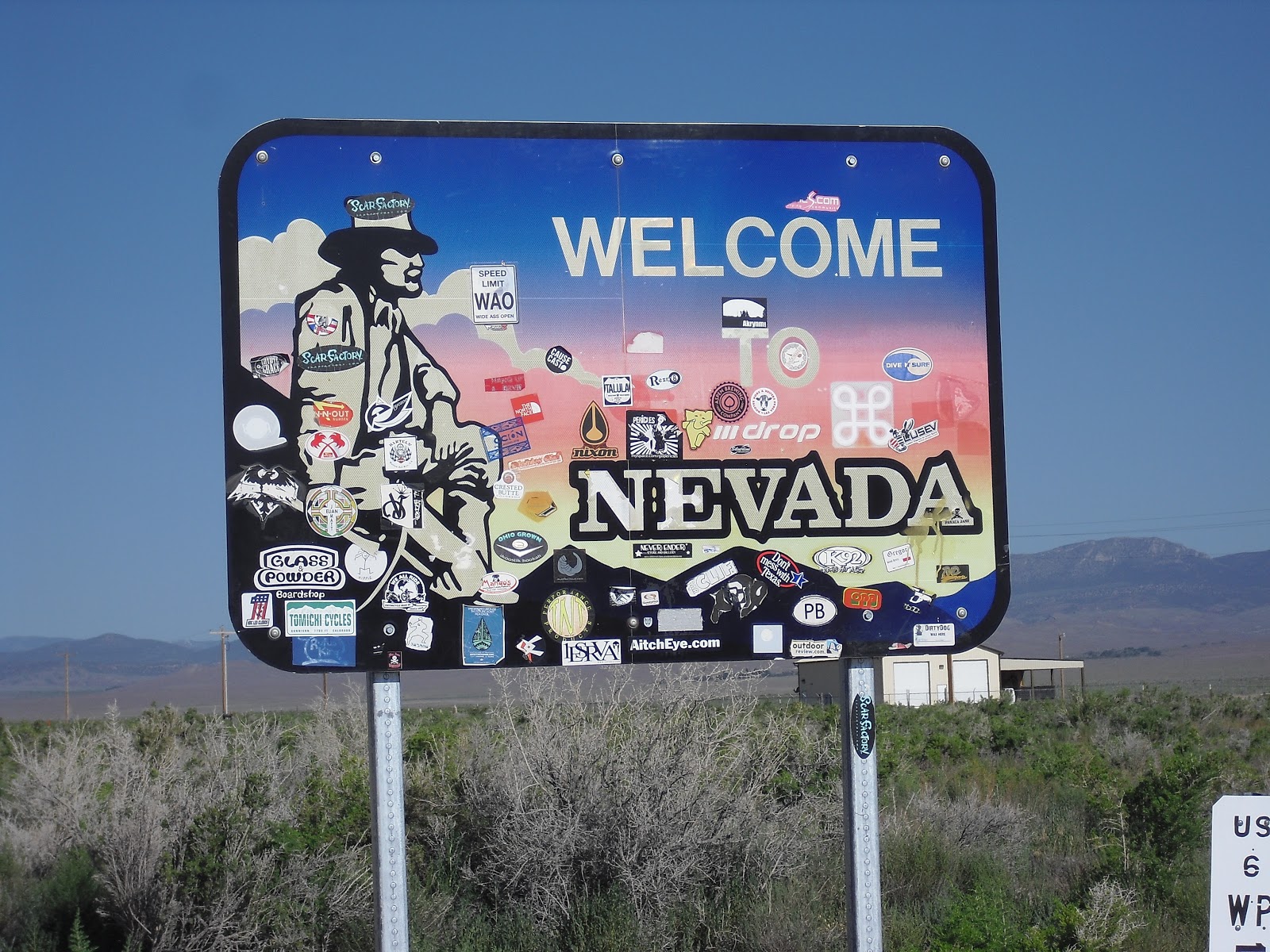 Stay on Route 6: Nevada US Route 6; Border Inn, Major's Place, Ely In ...
