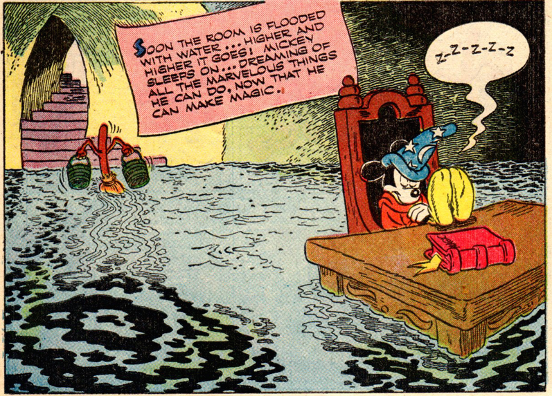 Disney Comics Reviews REVIEW "The Sorcerer's Apprentice"