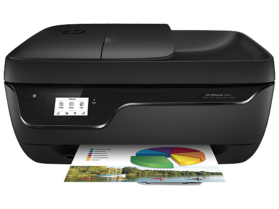 how to install hp officejet 3830