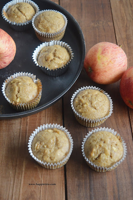 Apple Muffins Recipe | How to make Apple Muffins