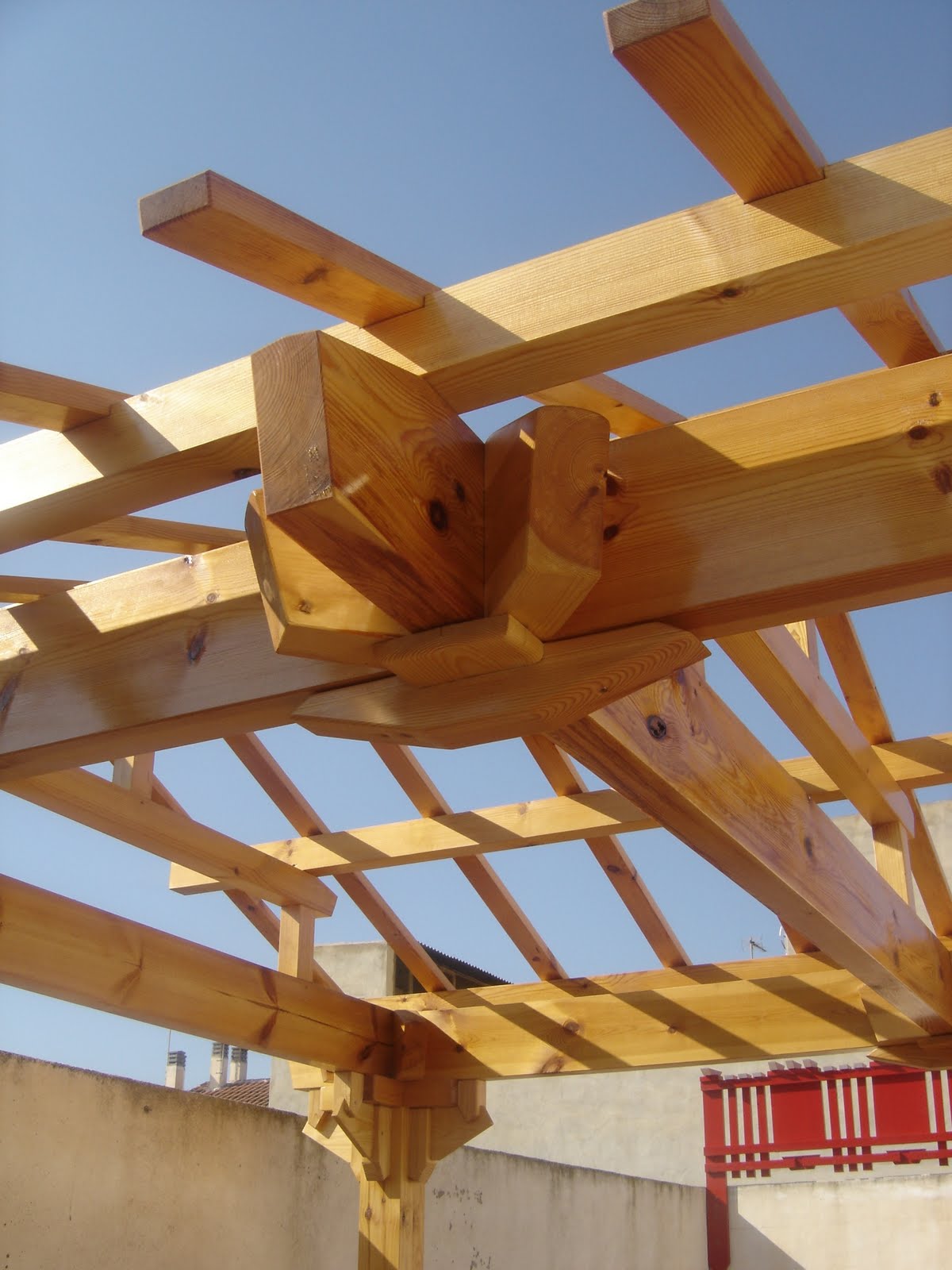 Carpintería Artesanal Pergola madera