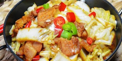 Resep Saur Dan Buka Puasa : Tumis Sawi Putih