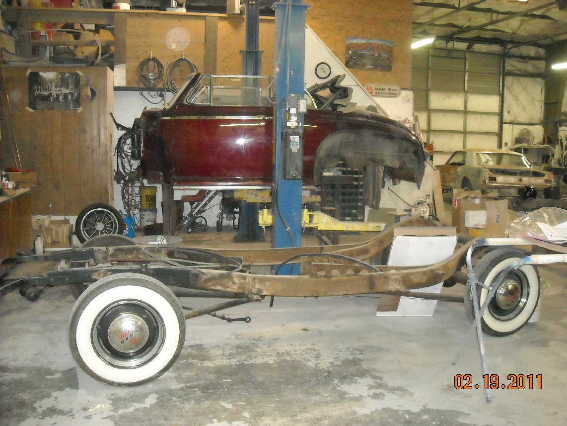 Horvath Hot Rods, Inc. Compare the chassis OldNew?