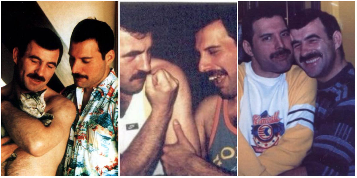18 Candid Photographs of Freddie Mercury With His Boyfriend Jim Hutton