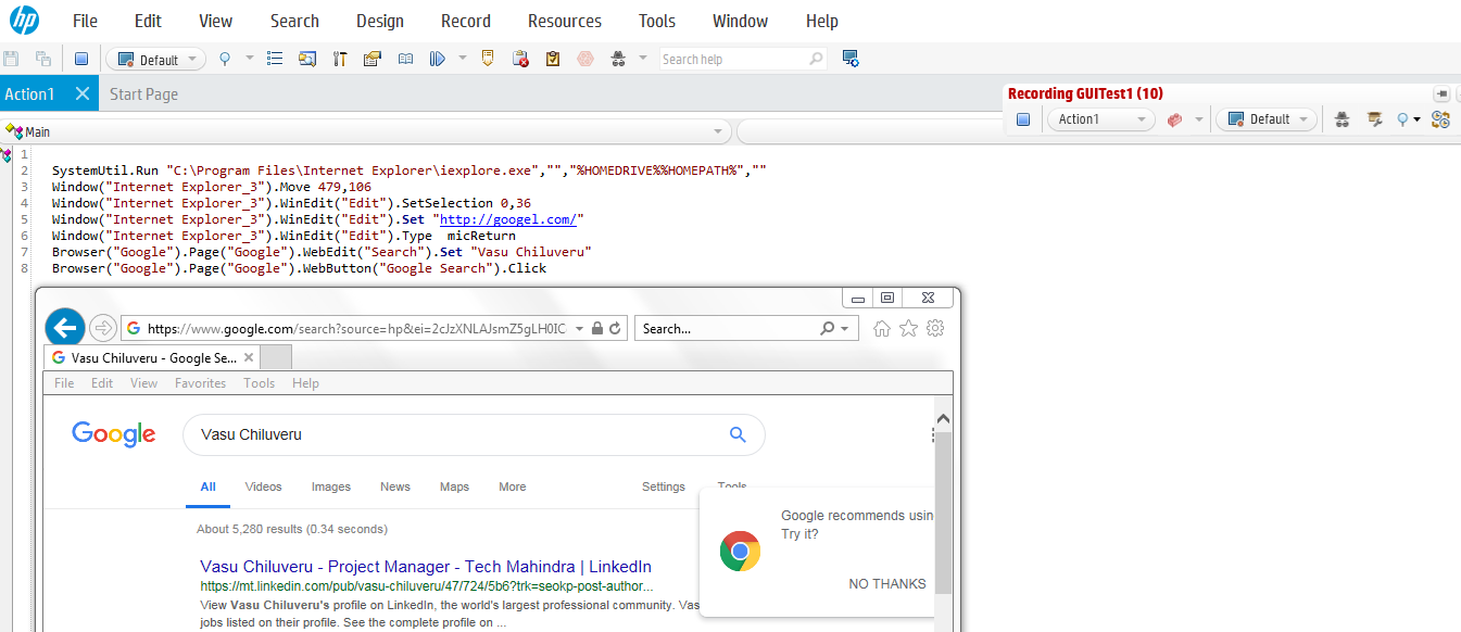 Test Automation using Selenium and Unified Functional Testing (UFT) By