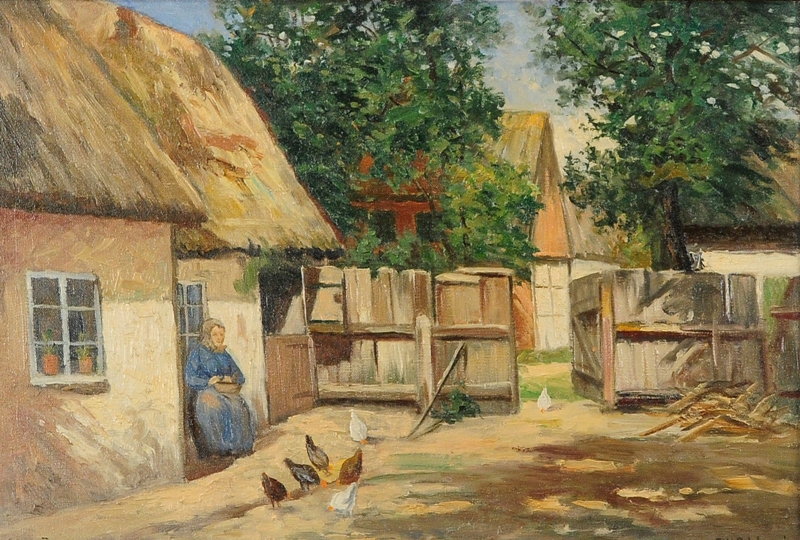 Frans Wilhelm Odelmark 1849-1937 | Swedish painter
