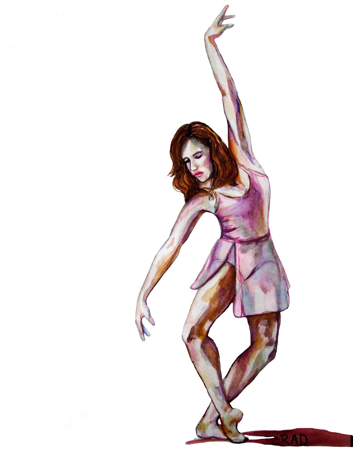 RAD Dance Art: Dance Sketch 15