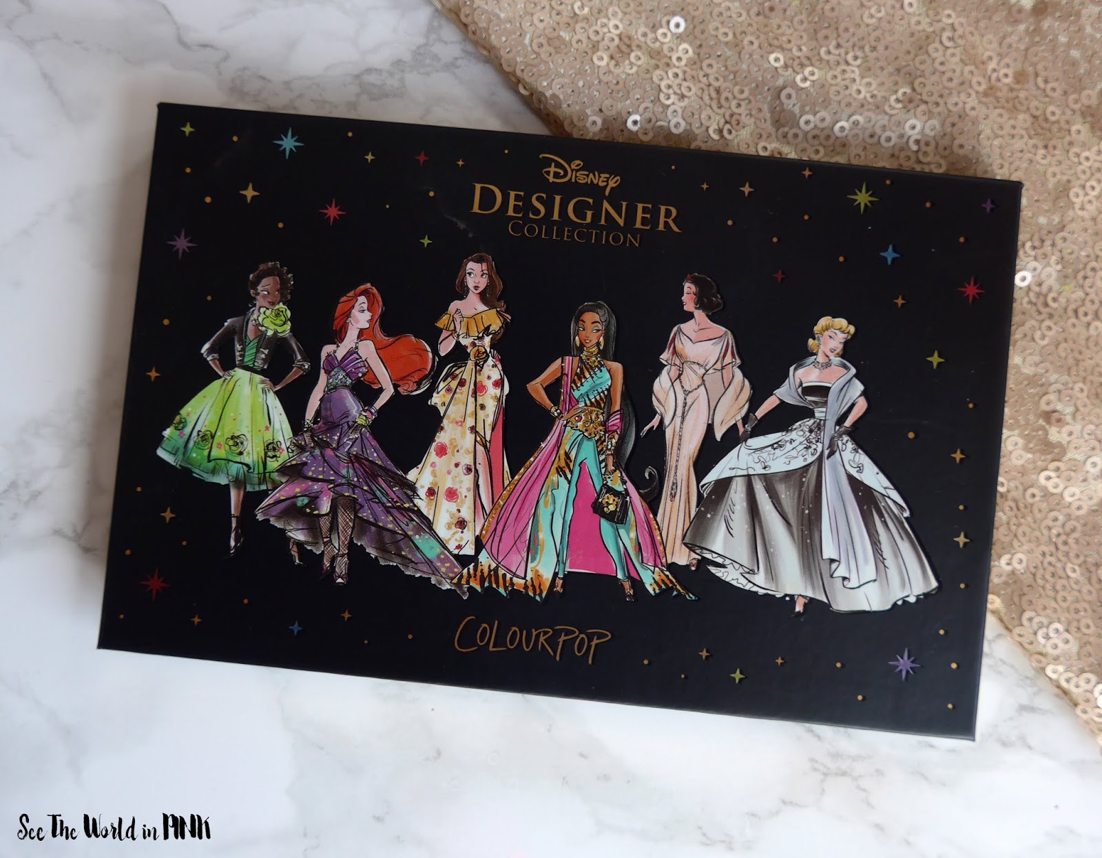 Colourpop Disney Designer Collection Swatches Try On And