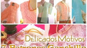 Chalinas y caminos de mesa con delicados diseños / Patrones Crochet