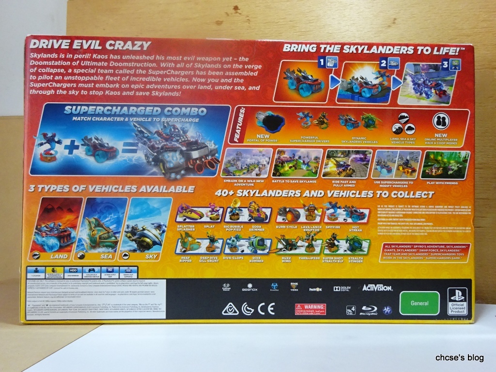 ChCse's blog Skylanders SuperChargers (PS4)