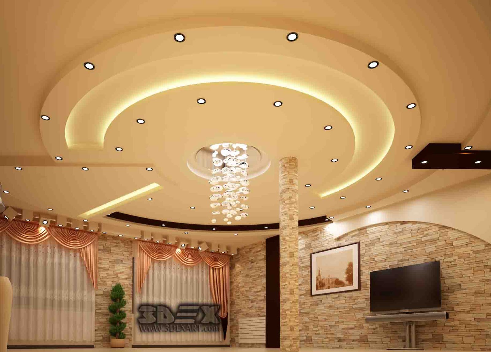 Latest-false-ceiling-designs-for-hall-Modern-POP-design ...