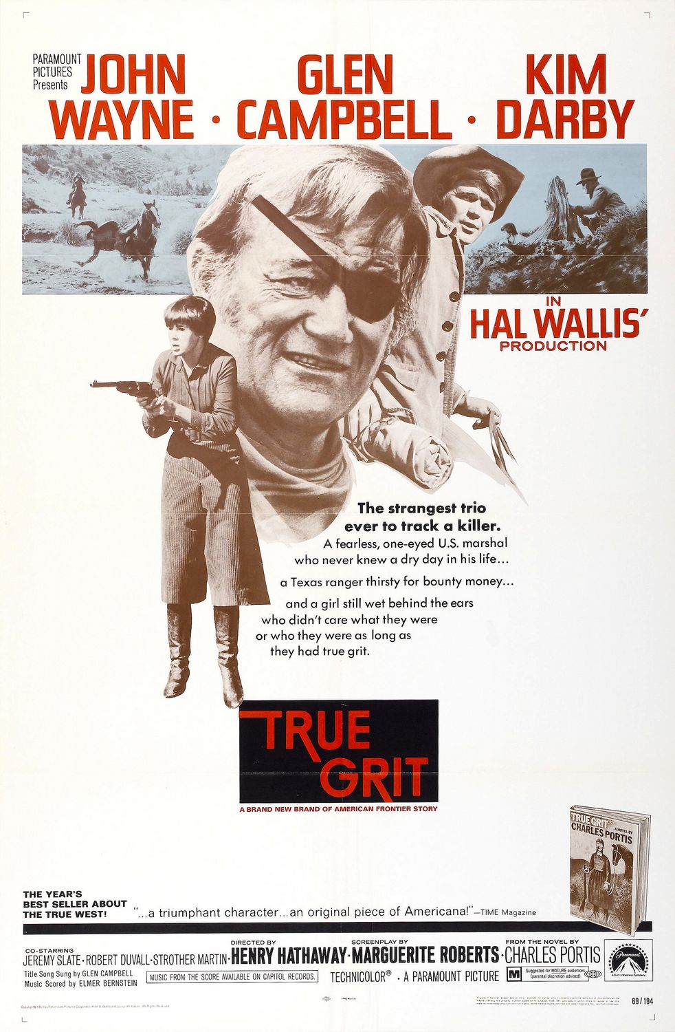 ATILA FRANCIS BRAVURA INDÔMITA (True grit) 1969 ATILA FRANCIS BRAVURA INDÔMITA (True grit) 1969