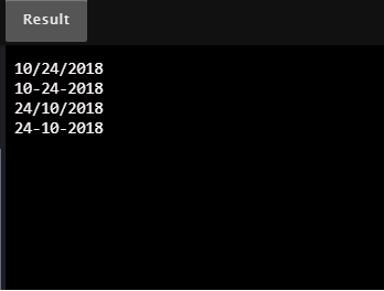 Interview Questions Angular, JavaScript, Java, PHP, SQL, C#, Vue, NodeJs, ReactJs: JavaScript date format yyyy-mm-dd Interview Questions Angular, Javascript, Java, Php, Sql, C#, Vue, Nodejs, Reactjs: Javascript Date Format Yyyy-Mm-Dd