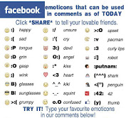 Berikut Kumpulan Emoticon(FB) Terbaru (emot fb)