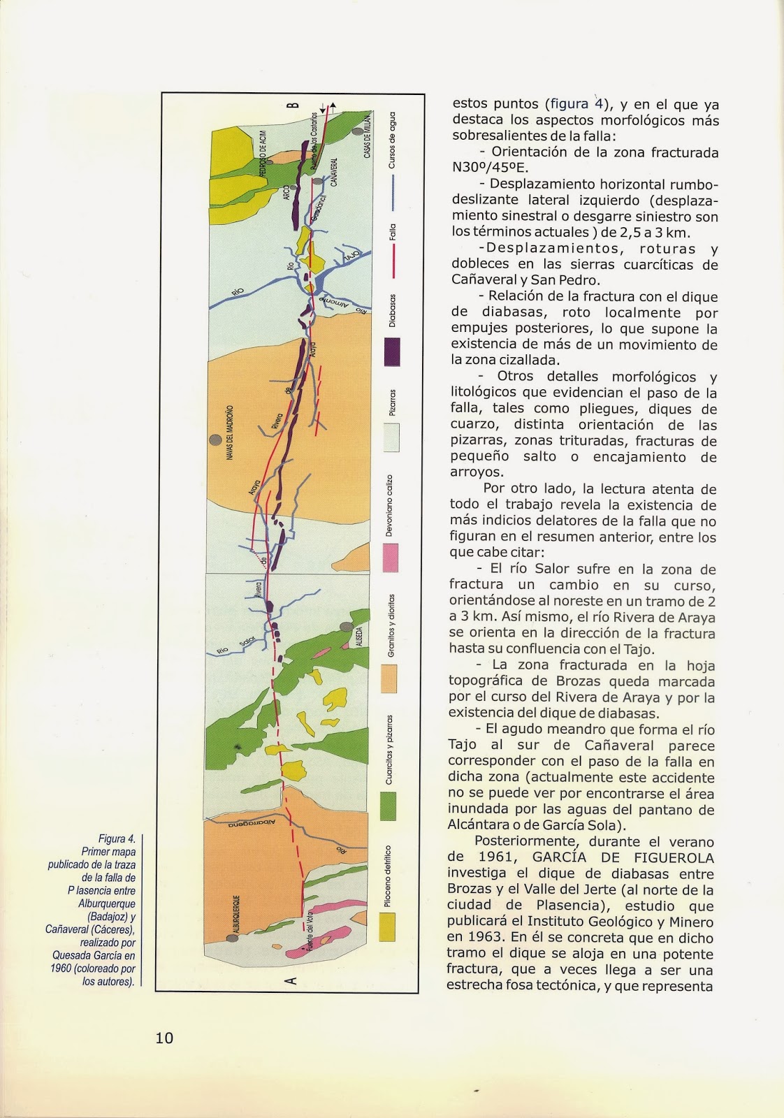 GEOLOGÍAS DE EXTREMADURA: "La falla de Plasencia y su influencia en el ...