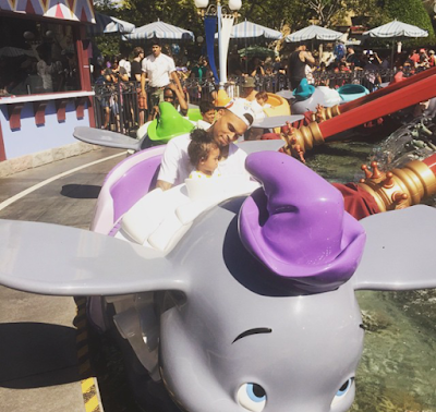 Chris Brown took daughter Royalty to Disneyland for her birthday