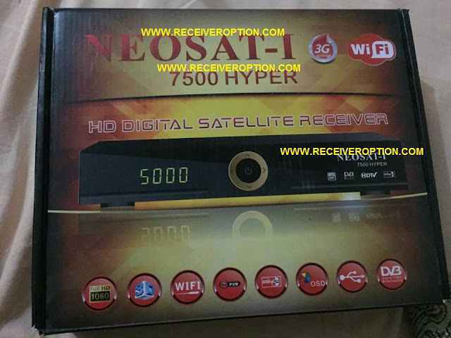 NEOSAT-I 7500 HYPER HD RECEIVER FLASH FILE