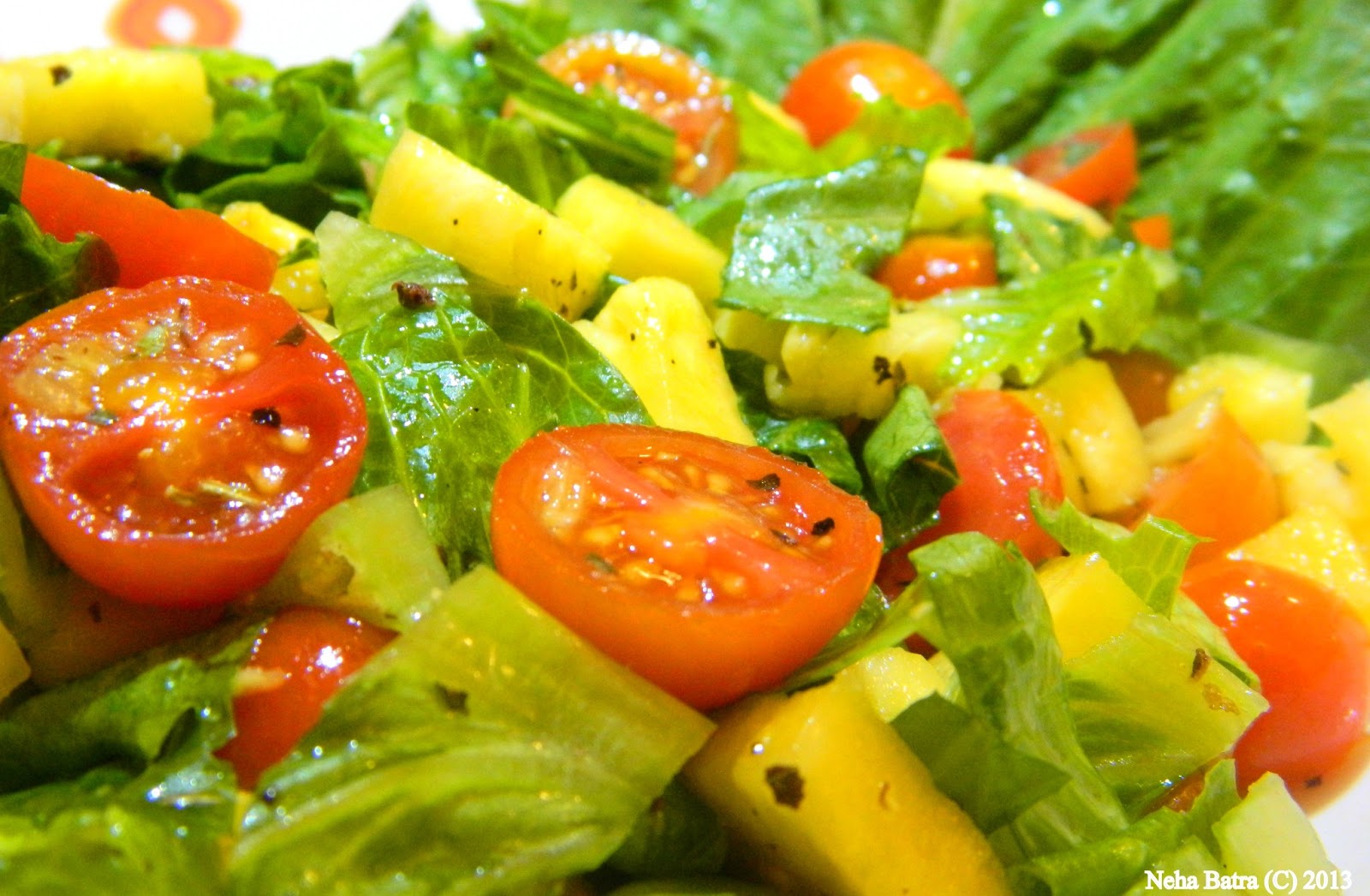 Foodies!!!: Lettuce &amp; Pineapple Salad