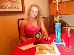 Devyn with her awards. We missed her actual graduation, so no diploma shot...