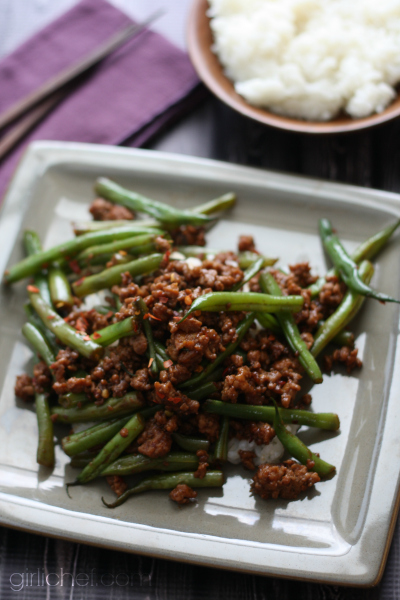Szechuan Green Beans with Ground Pork