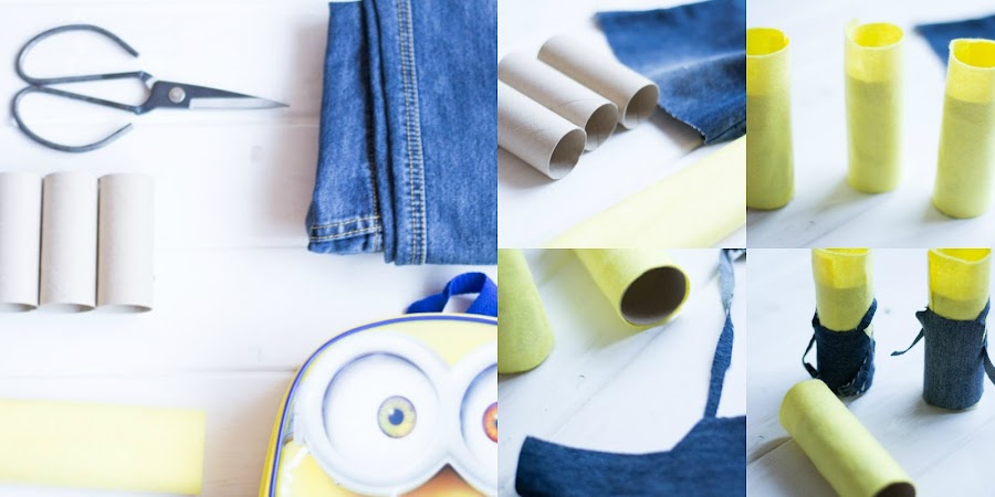 Portalapices diy y Mochila Minions La Redoutte